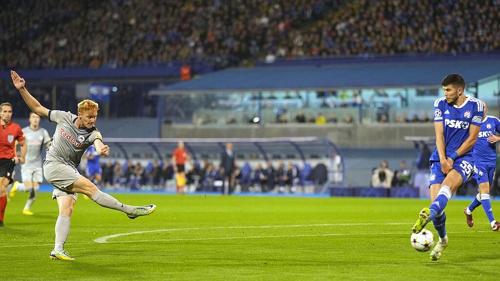 Champions League, Dinamo Zagreb, Salzburg, Nicolas Seiwald