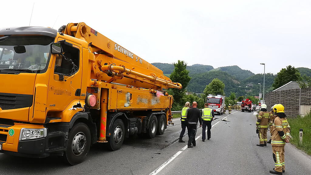 Unfall, Hallein