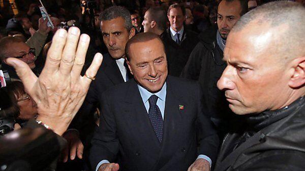 Berlusconi fühlt sich im Aufwind
