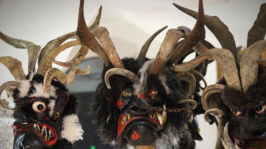 Krampus - Loavn- Ausstellung Brennhof