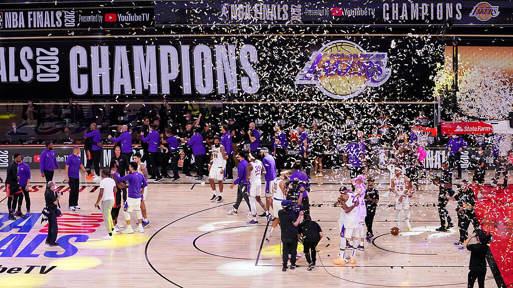 Basketball: LA Lakers gewinnen NBA-Play-Offs 2020
