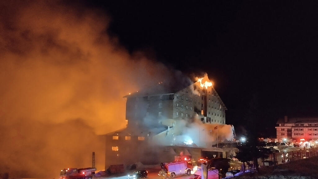 Hotelbrand in Türkei
