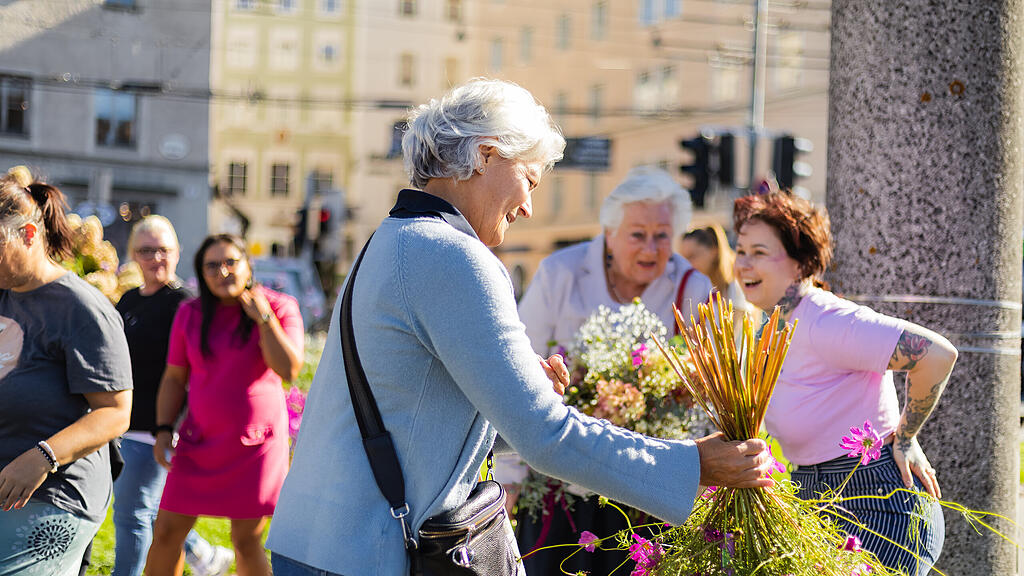 Flower Flashmob