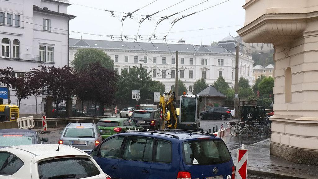 Baustelle am Rudolfskai wird zum Nadelöhr