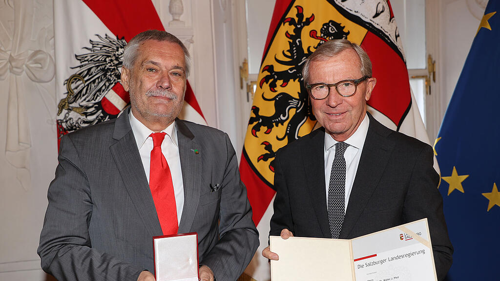 Ehrungen vom Land Salzburg