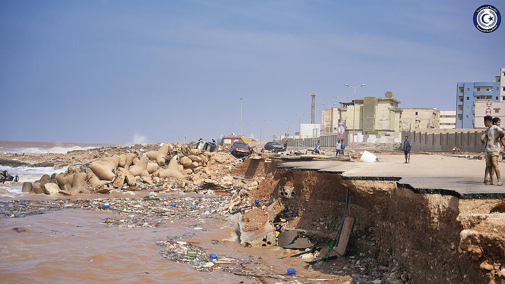 \u00dcberschwemmung in Libyen