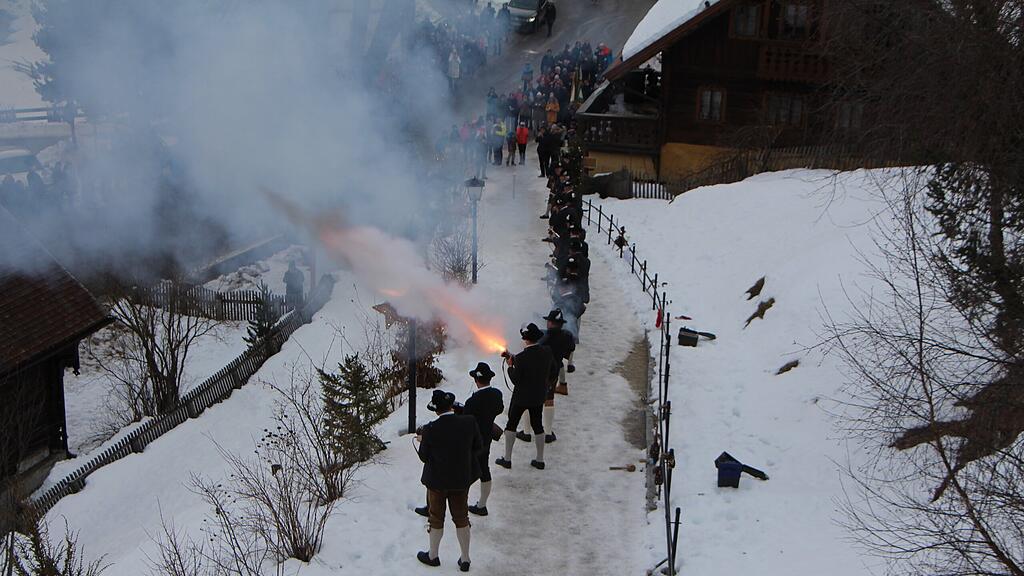 Silvesterschie\u00dfen 2023 der Prangersch\u00fctzen Mauterndorf