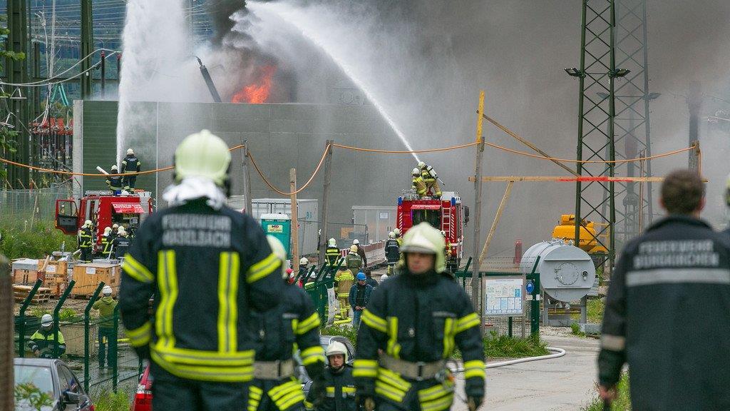 Explosionsgefahr in Umspannwerk