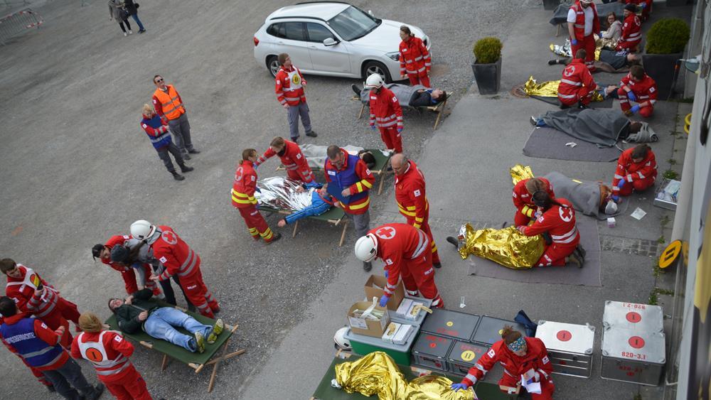 Bischofshofen: Rotes Kreuz probt den Ernstfall