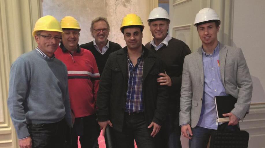 Umbauarbeiten im Casino Salzburg im Schloss Klessheim