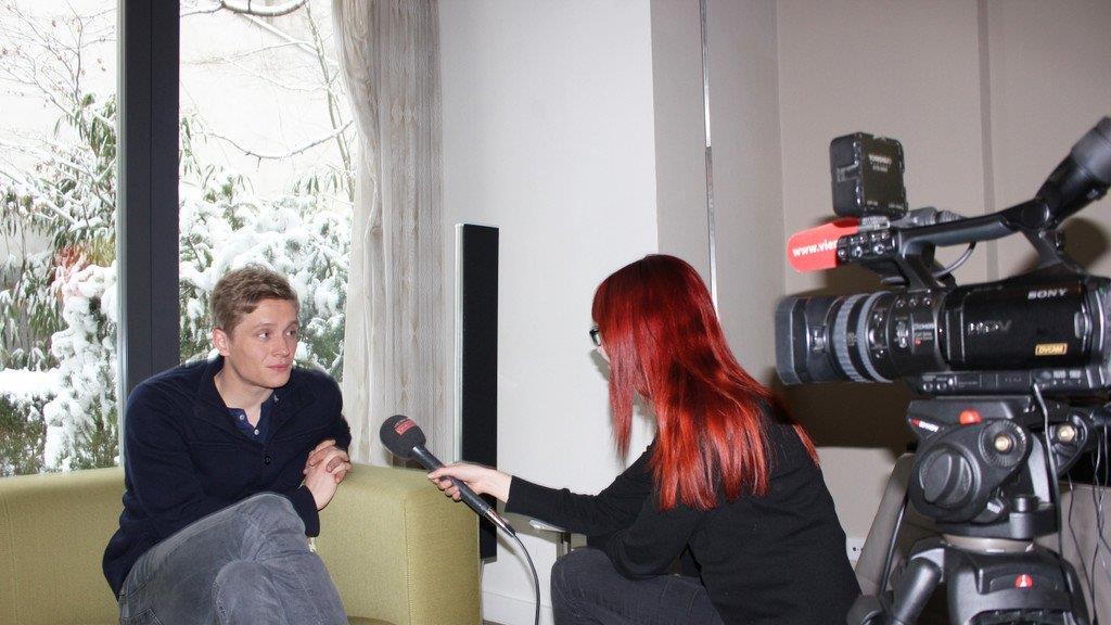 Matthias Schweighöfer im Interview in Wien