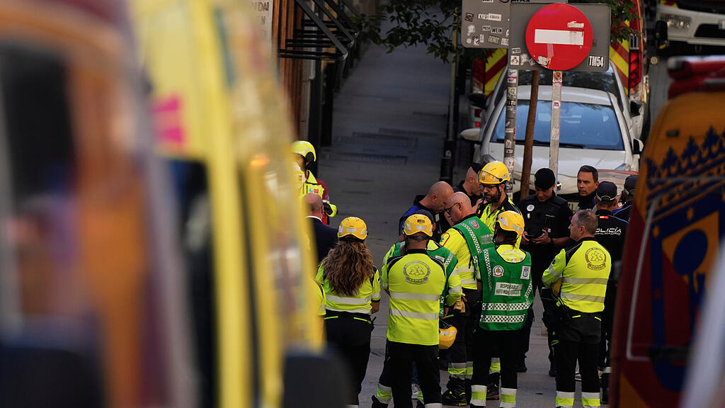 Gebäude stürzt in Madrid ein: Mehrere Tote