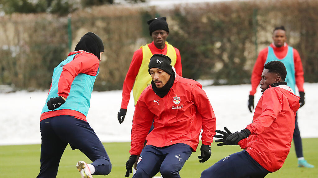 Red Bull Salzburg, Thomas Letsch, Kai Hesse, Karim Onisiwo, Trainingsstart