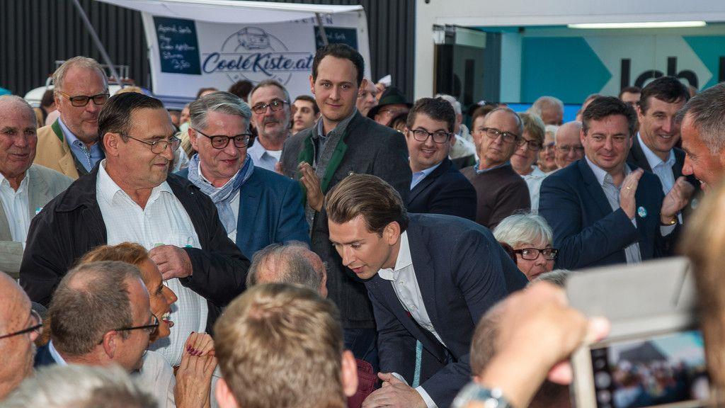 Sebastian Kurz in Salzburg