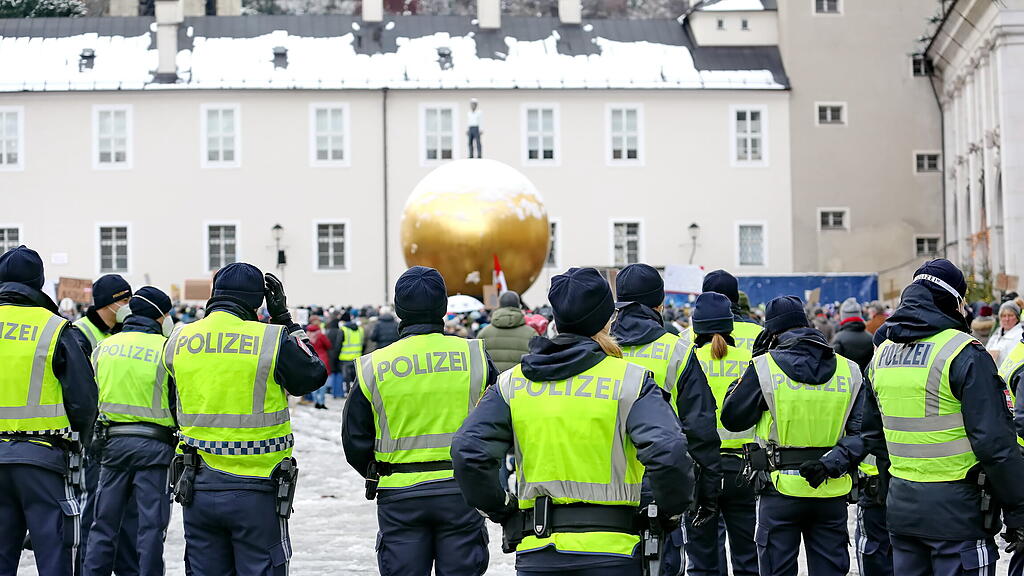 Corona-Demo in Salzburg