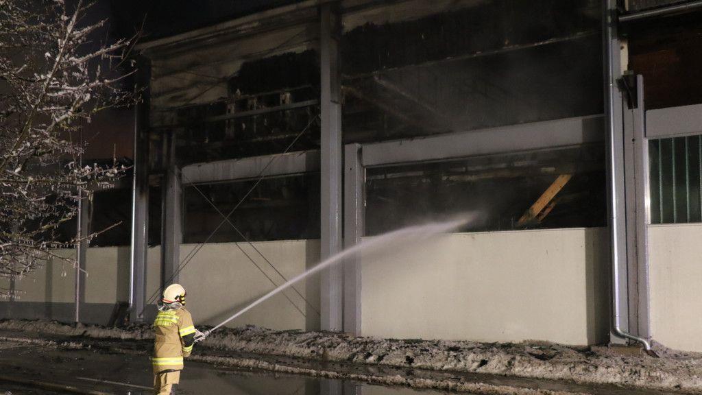 Brand im Sägewerk in Radstadt I