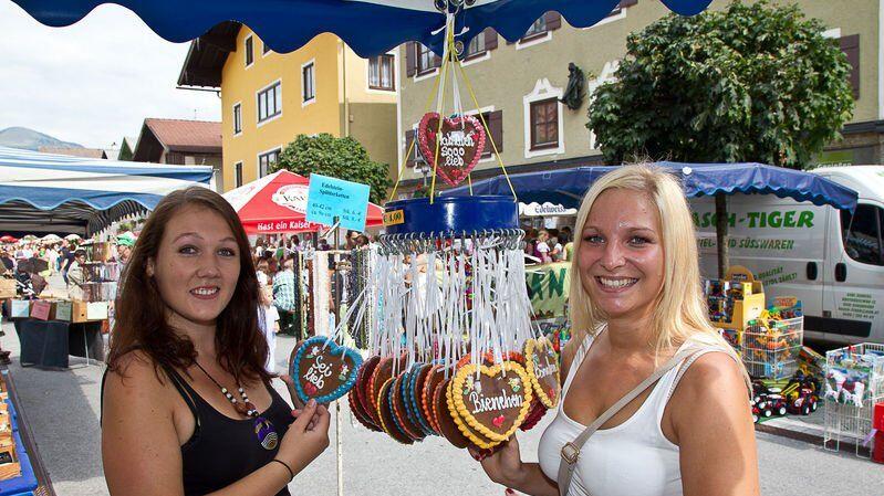 Beim Bauernherbstkirtag in Kuchl stimmte man sich am Sonntag schon auf den Herbst ein.