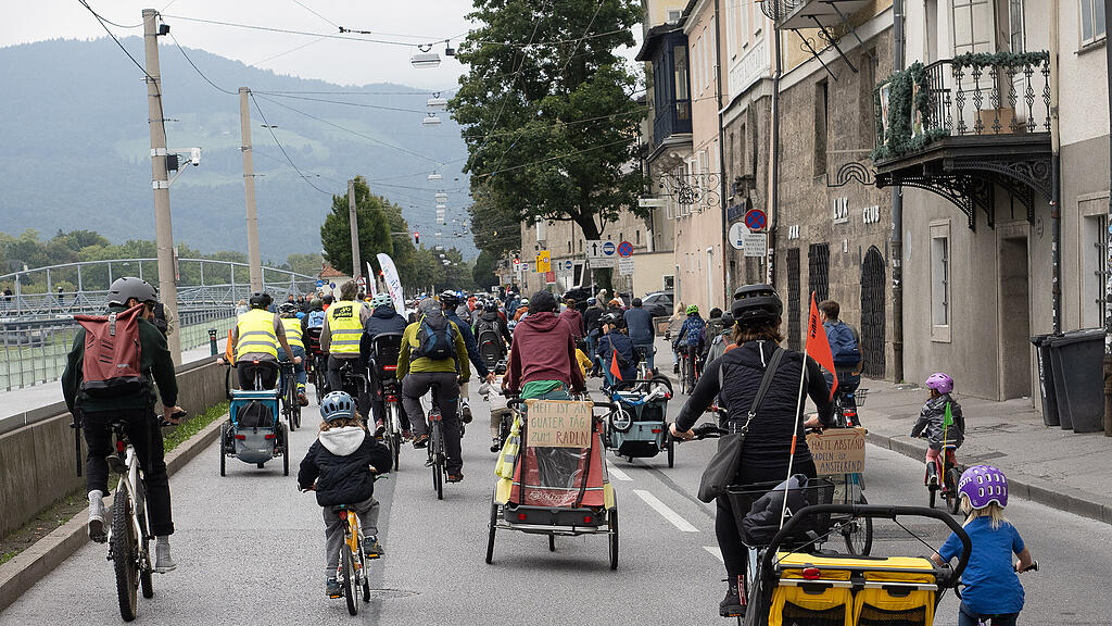 "Kidical Mass" in Salzburg