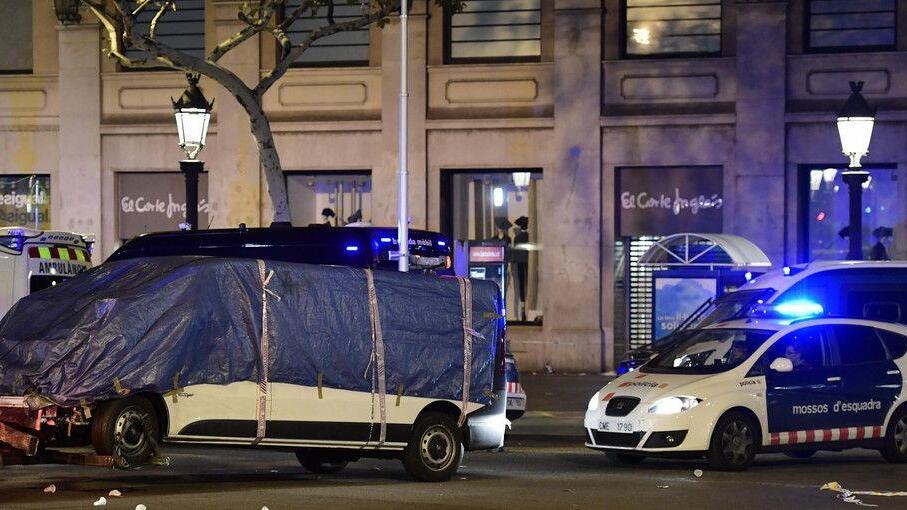 Terror in Barcelona: Bilder aus der Nacht
