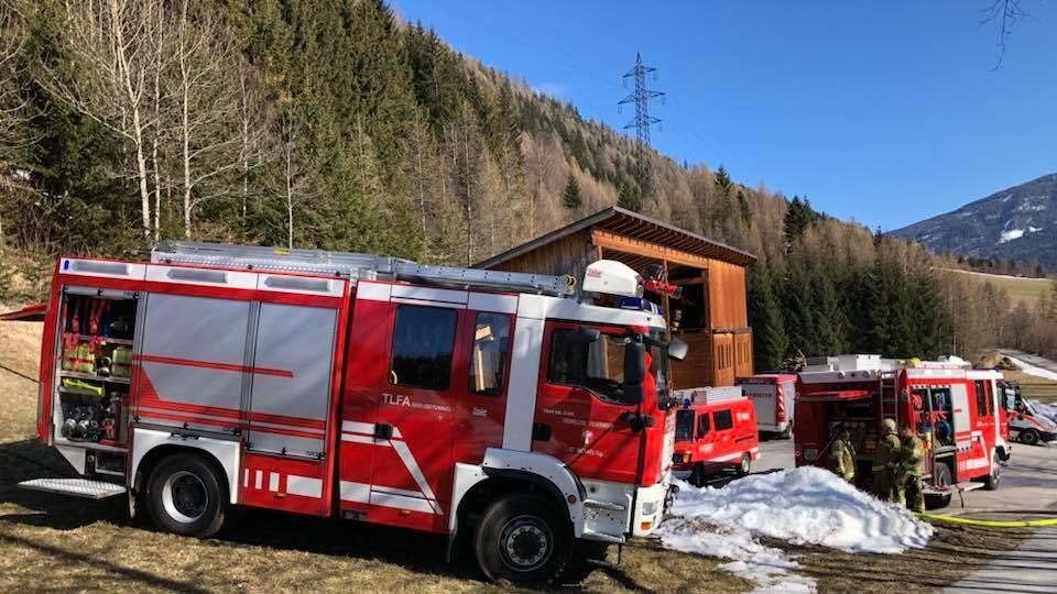 Waldbrand in St. Michael