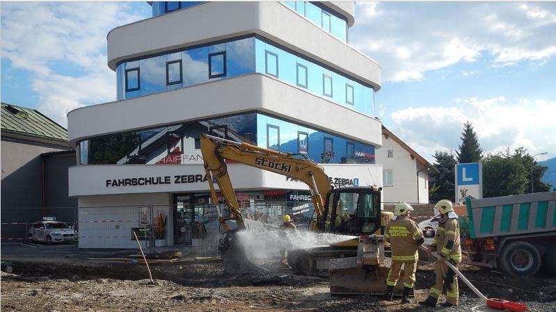 Expolsionsgefahr in Saalfelden