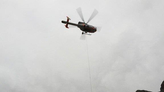 Schwieriger Bergrettungs-Einsatz in Werfen