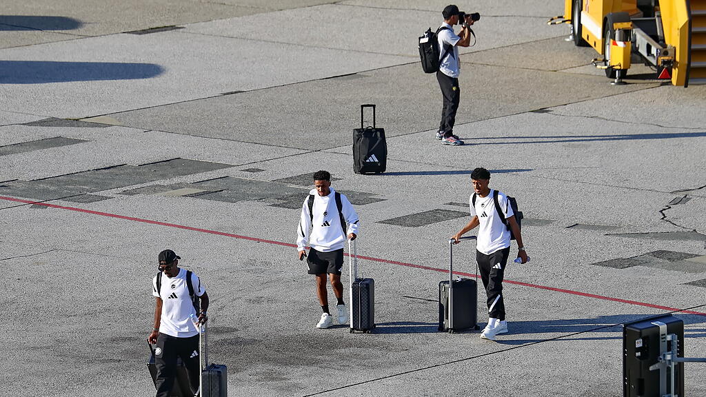 Ankunft von Al-Nassr am Salzburger Flughafen
