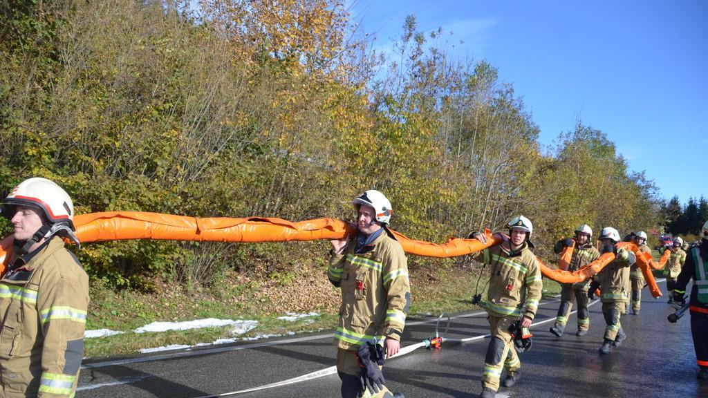 Gefahrgutübung auf der Tauernautobahn II