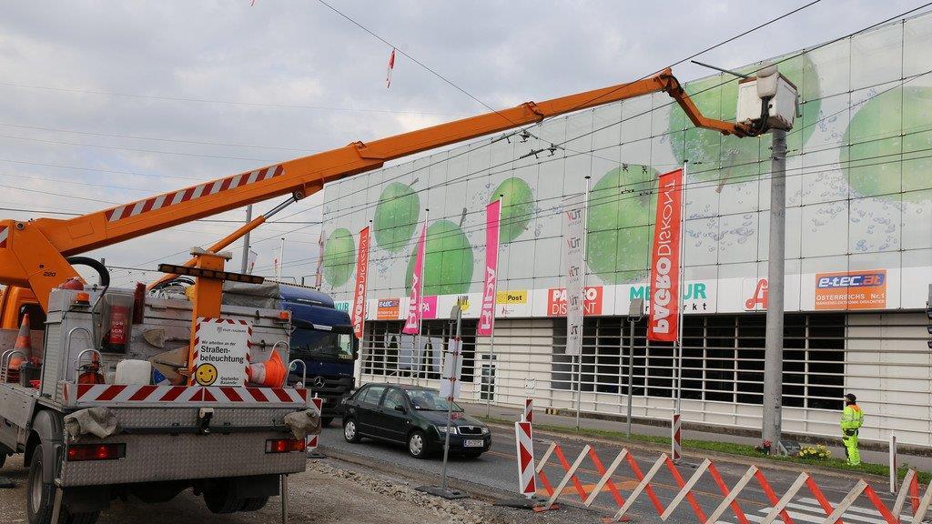 Münchner Bundesstraße: Baustelle fast fertig