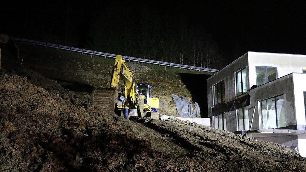 Hangrutschung am Dürrnberg
