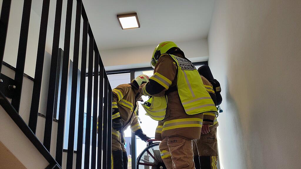 Mikrowellenbrand in Bergheim