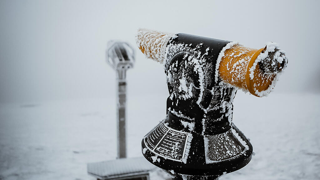 Schnee am Gaisberg