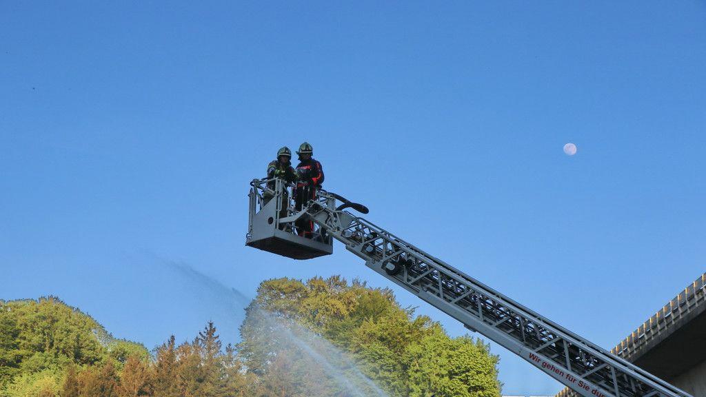 Freiwillige Feuerwehr übt für Ernstfall