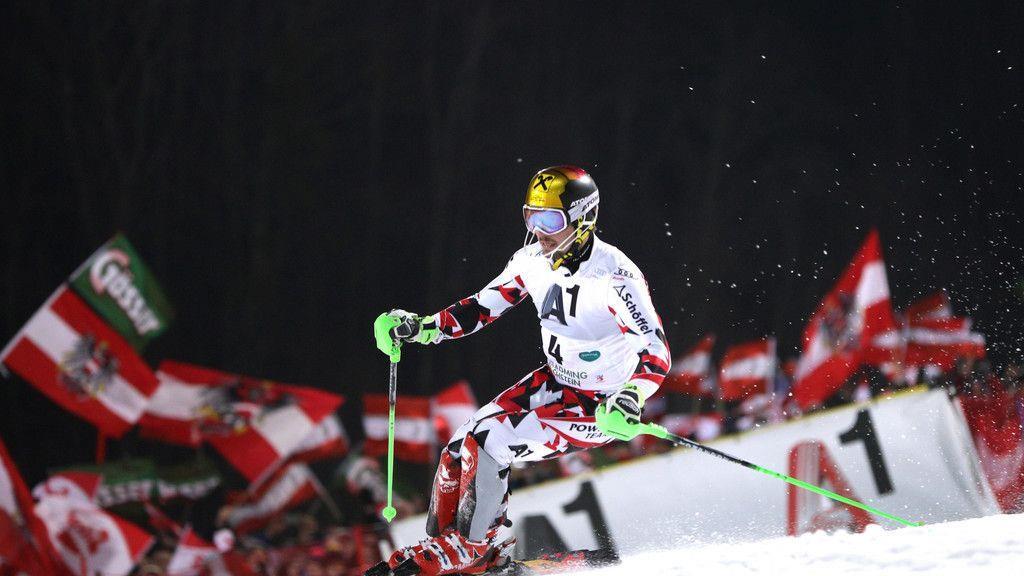 Nightrace in Schladming: Hirscher erneut von Kristoffersen geschlagen