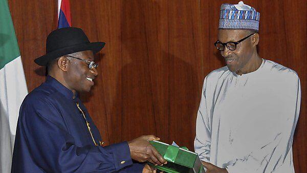Goodluck Jonathan wünschte Muhammadu Buhari viel Glück im neuen Amt
