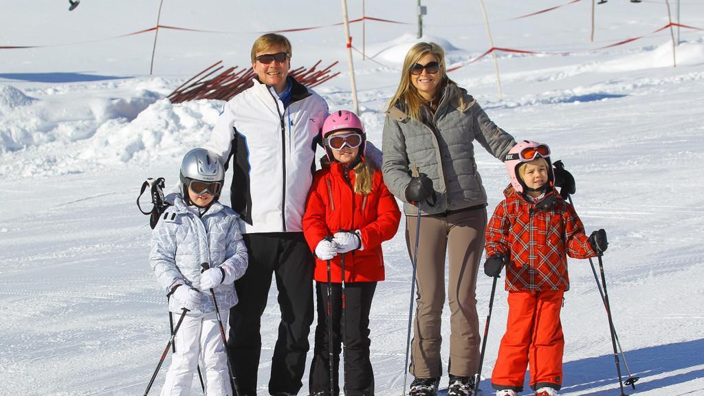 Ein Jahr nach Friso-Unglück: Königsfamilie beim Fotoshooting in Lech II