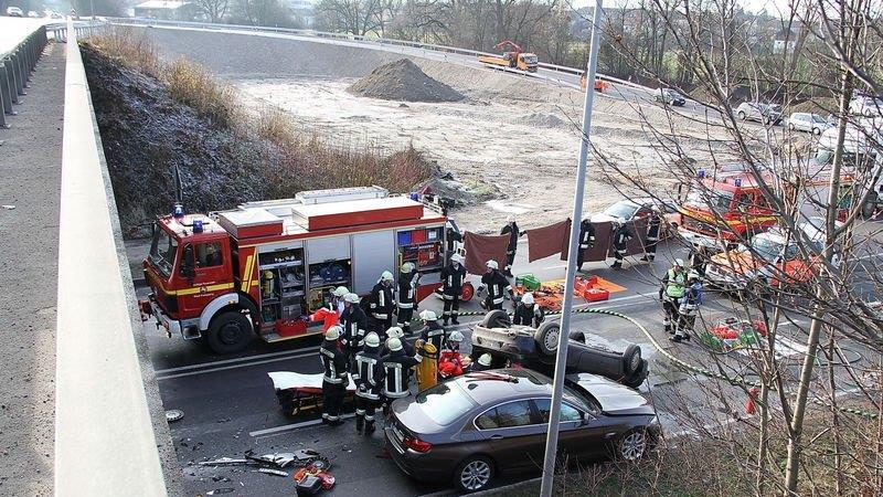 Schwerer Crash in Freilassing