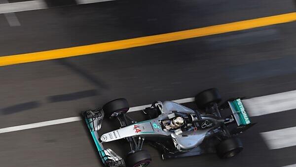 Als erster im Ziel war Lewis Hamilton