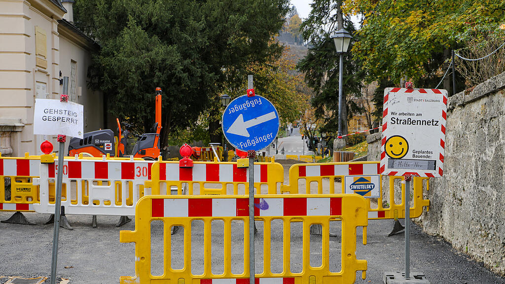 Rad- und Fußwege im Salzburger Kurgarten werden erneuert