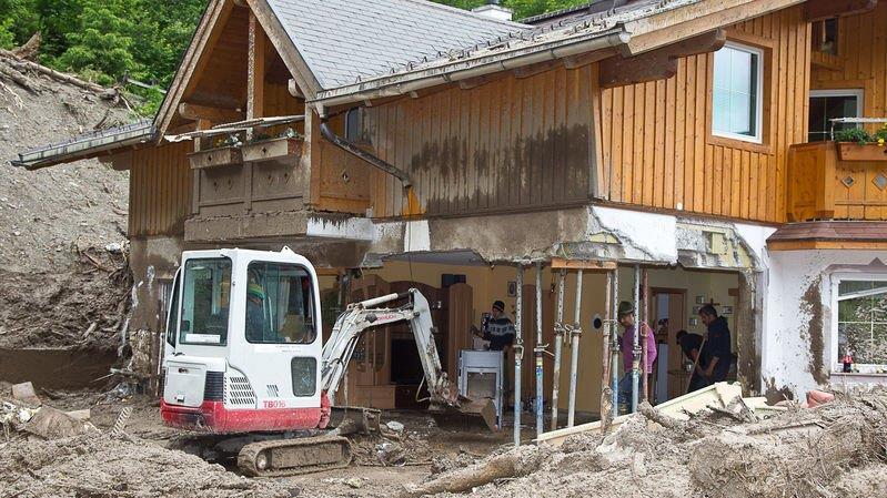 Schwere Schäden in Hüttau