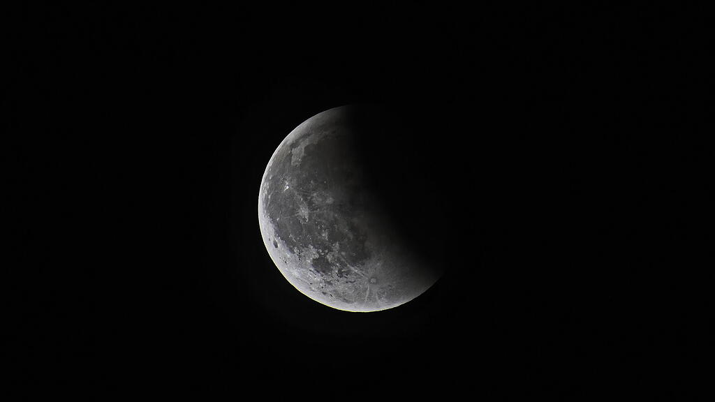 Mondfinsternis über Salzburg