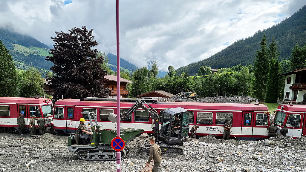 Bundesheer: Assistenzeinsatz Wald im Pinzgau, Krimml