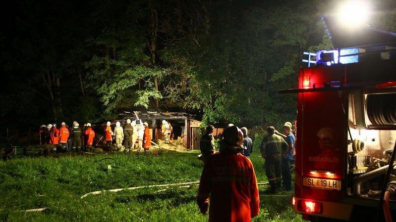 Heustadel in Brand