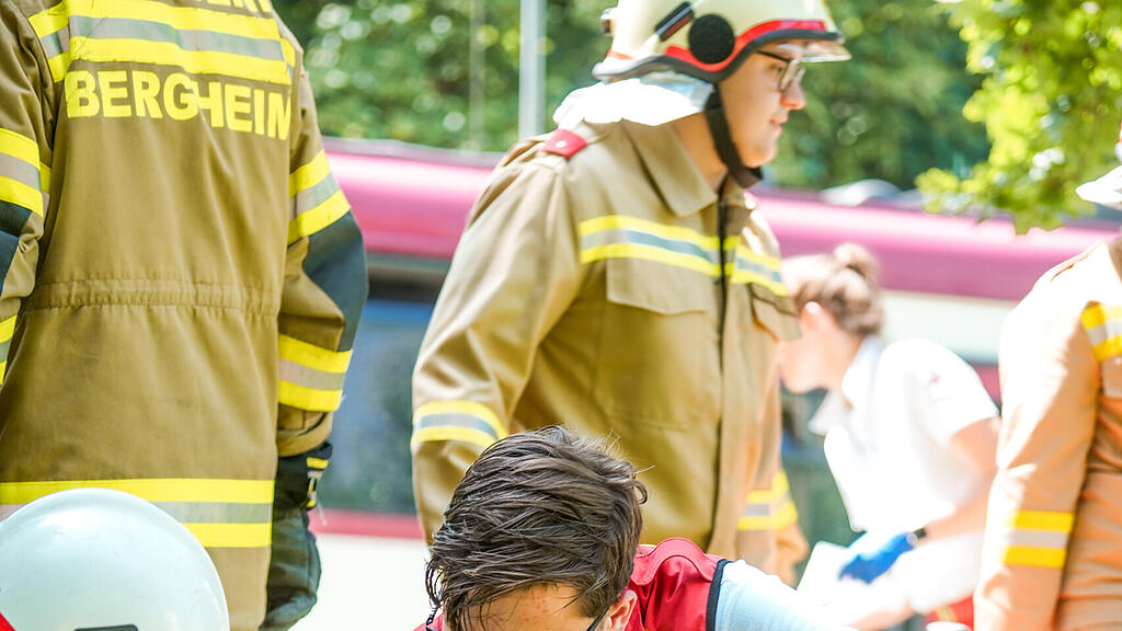 Feuerwehr Übung Bergheim II