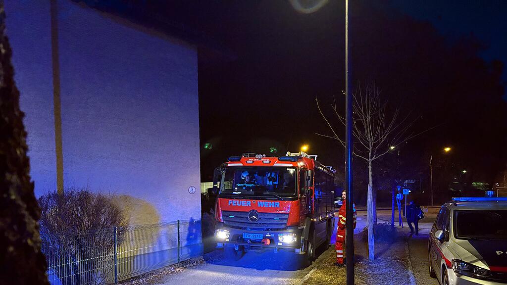 Brand in Salzburger Landstraße