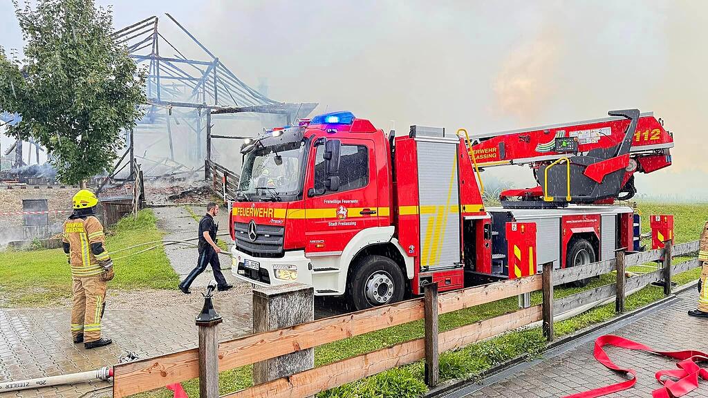 Brand nahe Freilassing