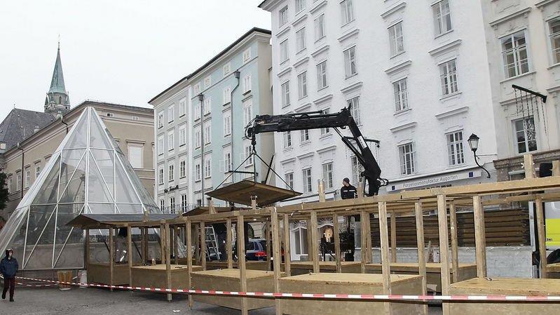 Christkindlmarkt: Die Vorbereitungen