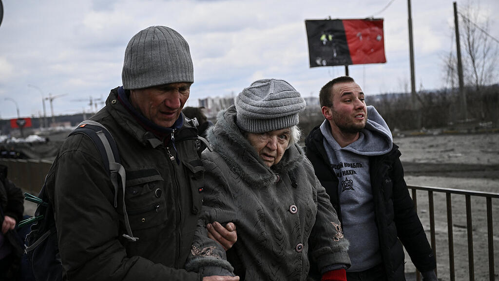 Ukraine-Krieg, Tag 12: Bilder aus Irpin