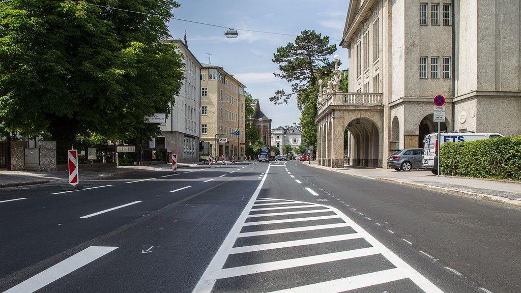 Letzte Arbeiten in der Schwarzstraße