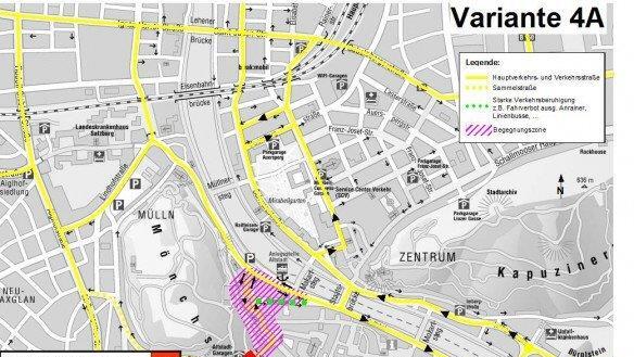 Varianten der Verkehrslösung